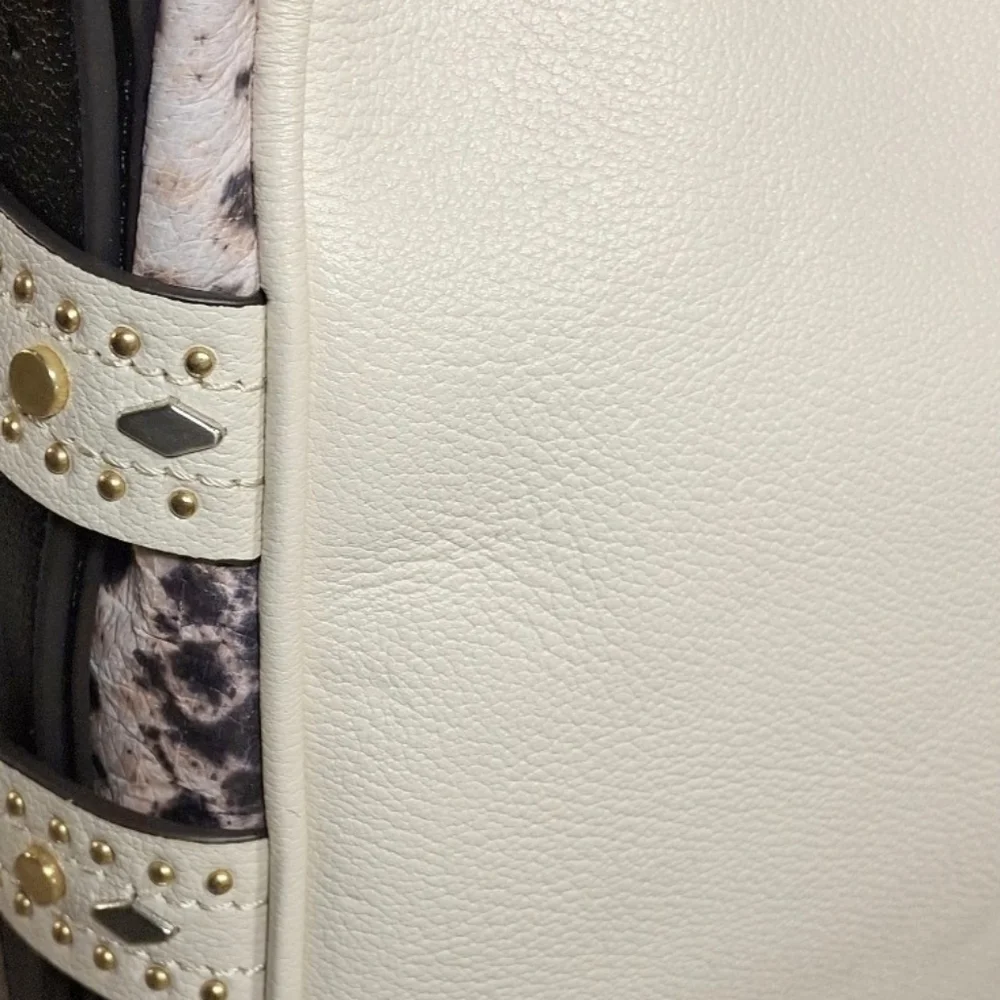 Aimee Kestenberg Exotic Studded Hobo Bag